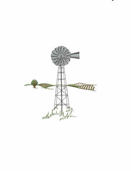 Windmill Scene