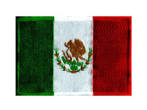 Mexican Flag Applique