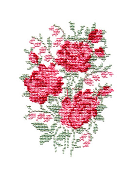 Quilted Rose