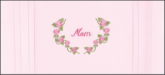Rose Weath/Mom (Pink Crepe)