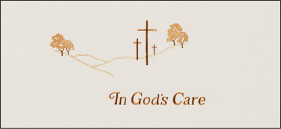 In Gods Care (Rosetan Crepe)