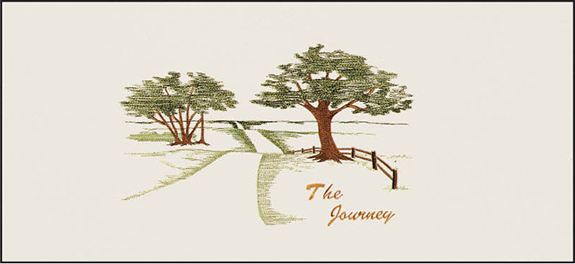 The Journey (Rosetan Crepe)