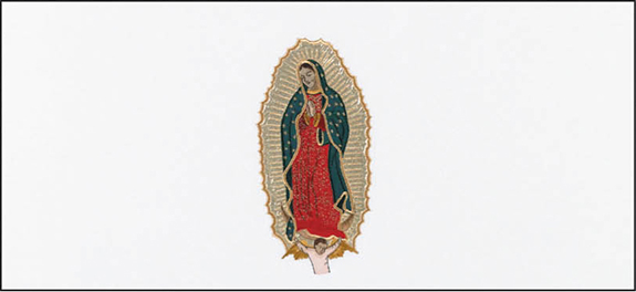 La Virgen De Guadalupe (Oyster Crepe)