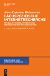 book: Fachspezifische Internetrecherche