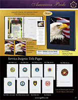 American Pride / Service Insignia Title Pages