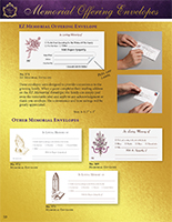 Memorial Offering Envelopes